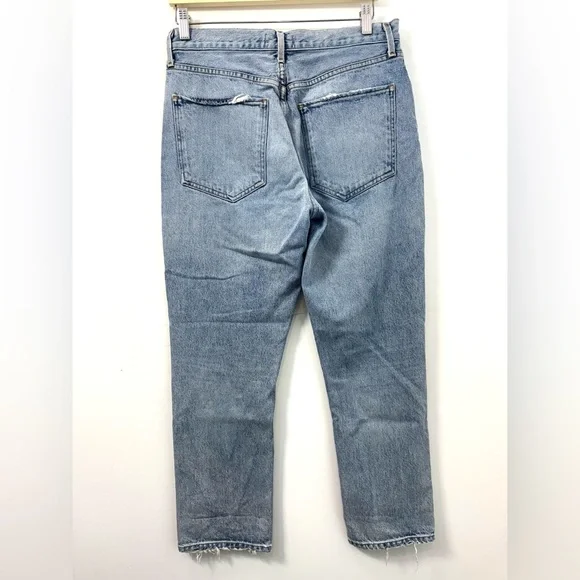 Agolde Riley Straight Crop Jean - Picture 5 of 8